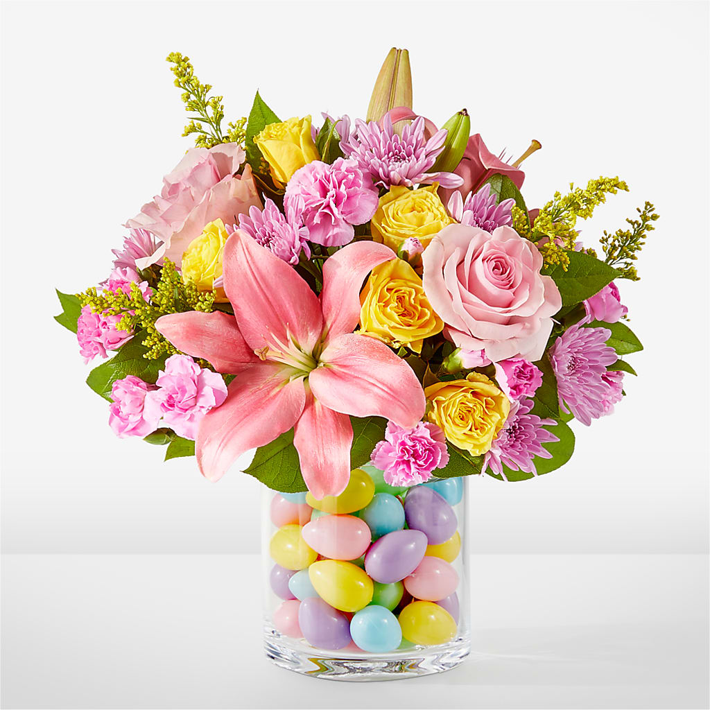 Easter Egg Hunt Bouquet – Hirzel Brothers Greenhouse, Toledo OH
