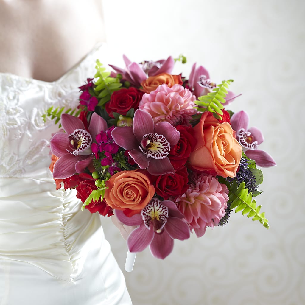 Brilliant Blossoms Bouquet – Hirzel Brothers Greenhouse, Toledo OH
