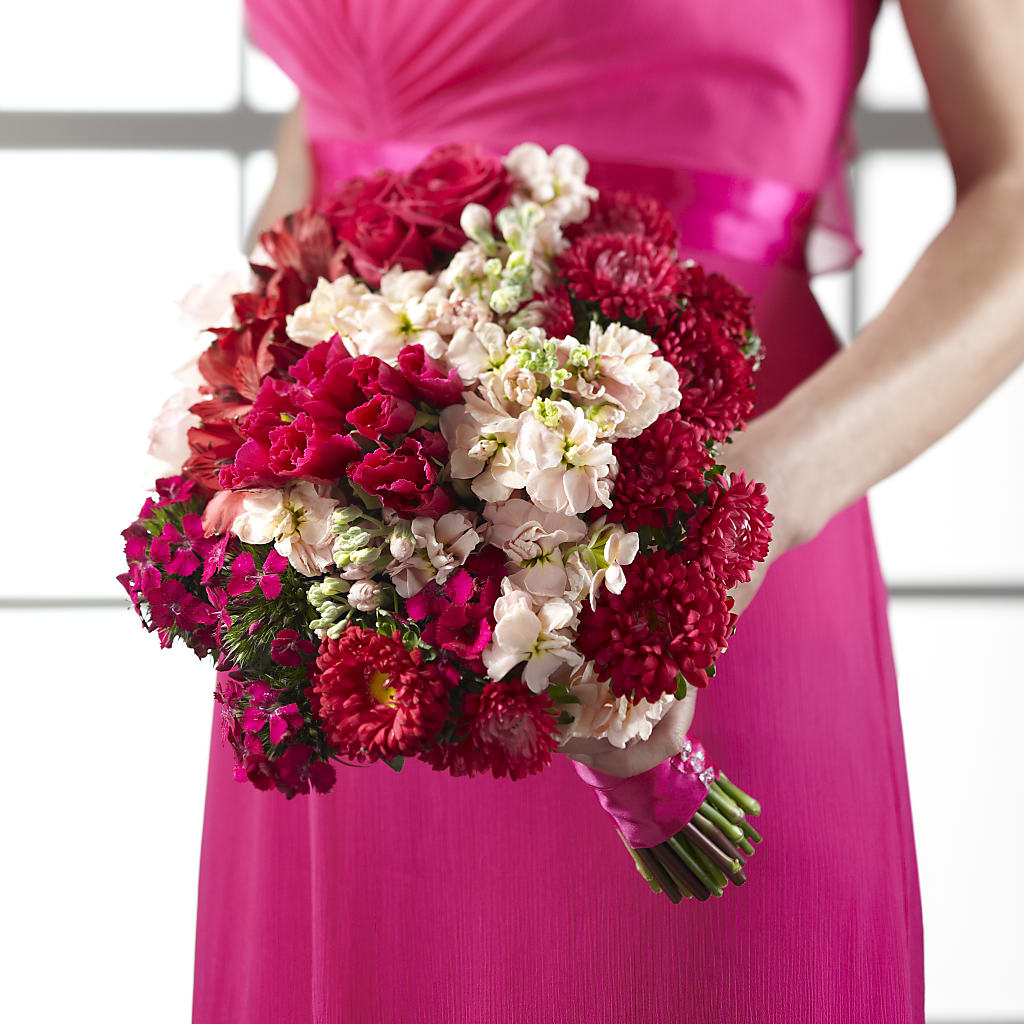 Pink Effervescence Bouquet – Hirzel Brothers Greenhouse, Toledo OH