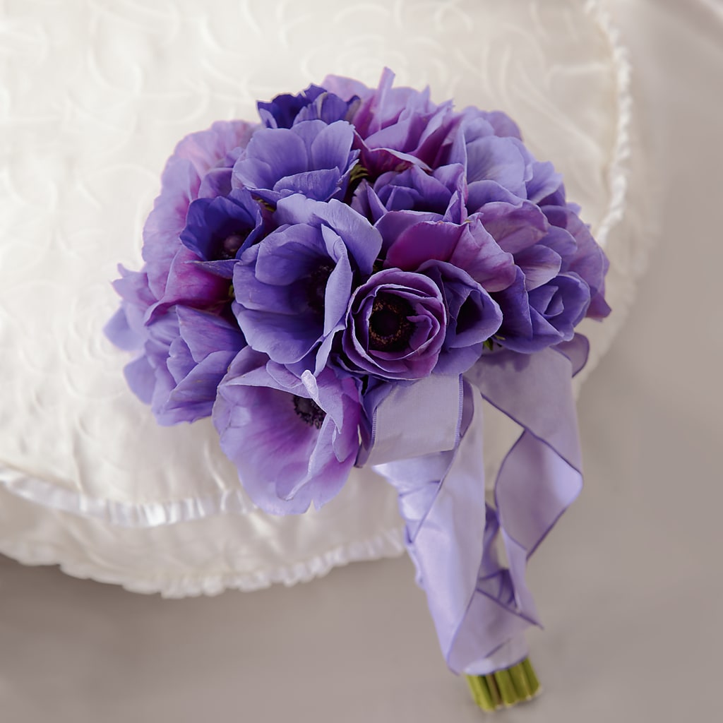 Purple Passion Bouquet – Hirzel Brothers Greenhouse, Toledo OH