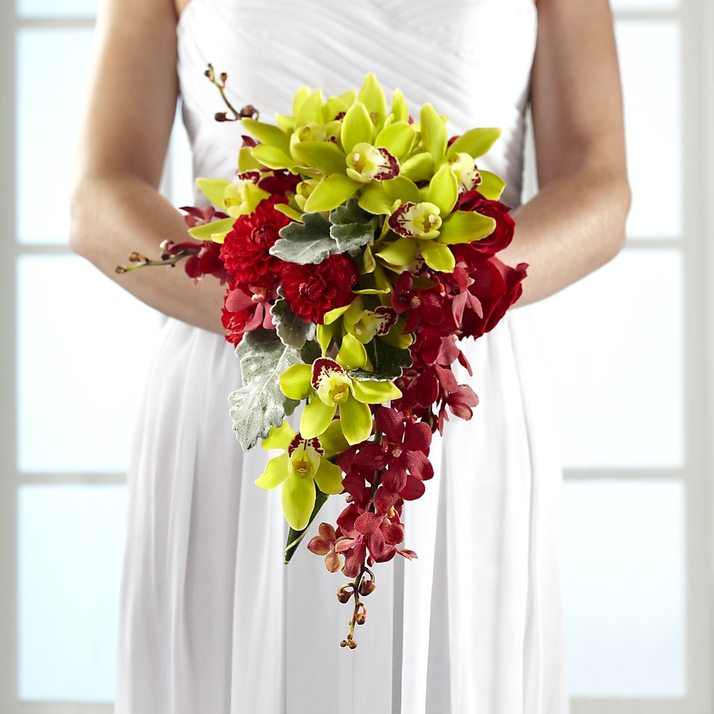 Elegant Orchid Bouquet – Hirzel Brothers Greenhouse, Toledo OH