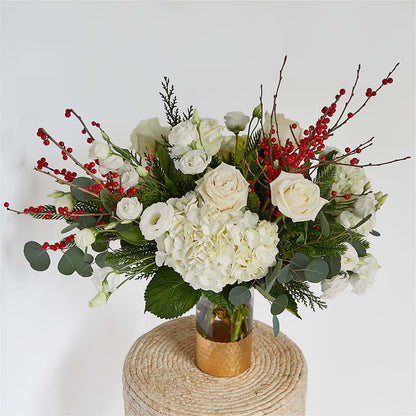 Frosted Windows Bouquet –  Hirzel Brothers Greenhouse, Toledo OH