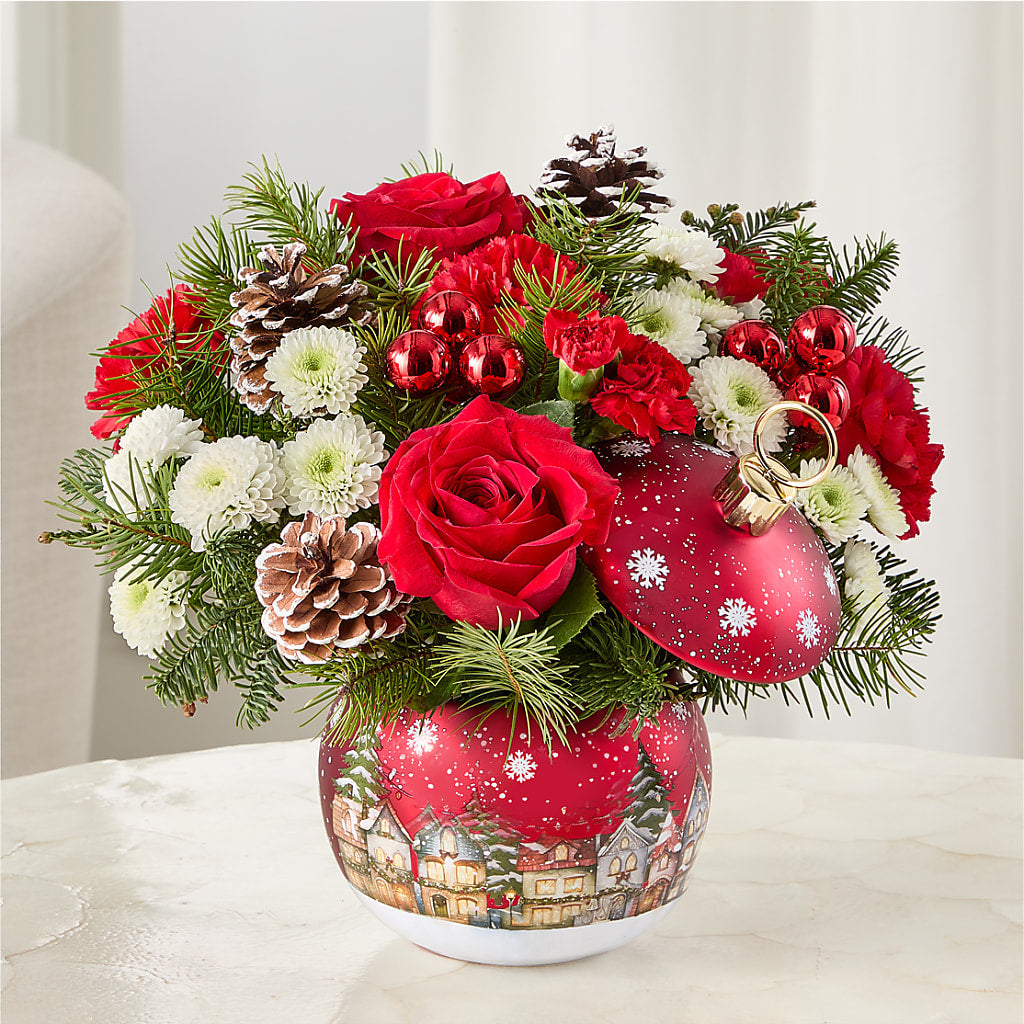 Christmas Carols Ornament –  Hirzel Brothers Greenhouse, Toledo OH