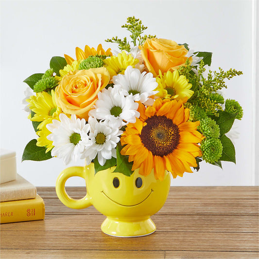 Be Happy Bouquet –  Hirzel Brothers Greenhouse, Toledo OH