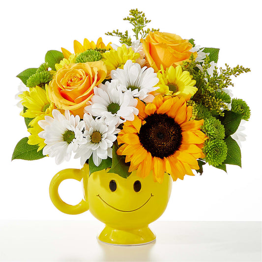 Be Happy Bouquet –  Hirzel Brothers Greenhouse, Toledo OH