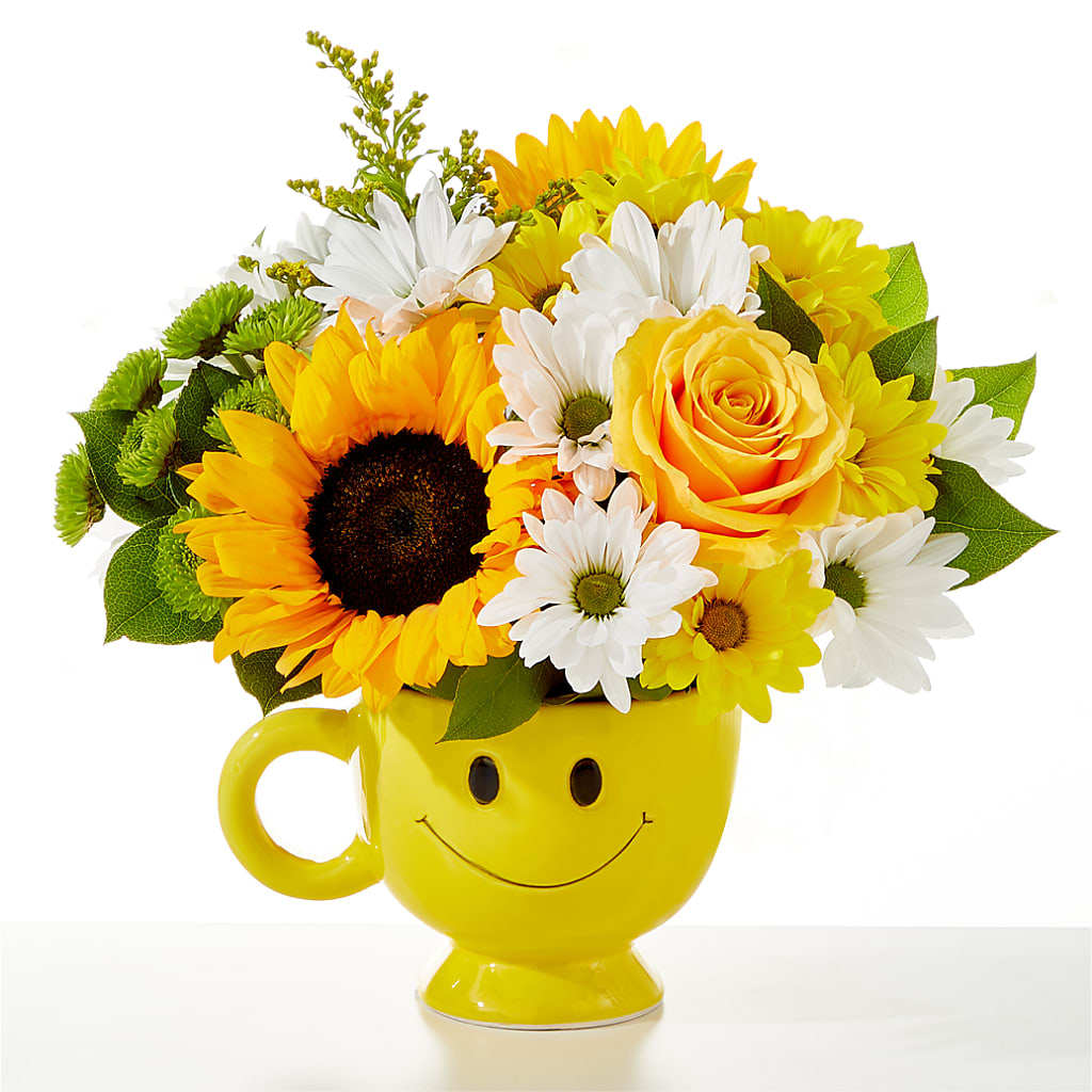 Be Happy Bouquet –  Hirzel Brothers Greenhouse, Toledo OH