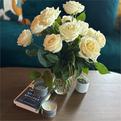 Long Stem Yellow Rose Bouquet –  Hirzel Brothers Greenhouse, Toledo OH
