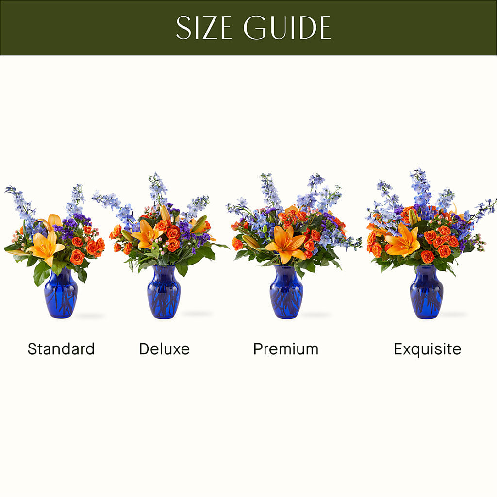 Radiant Citrus Bouquet –  Hirzel Brothers Greenhouse, Toledo OH