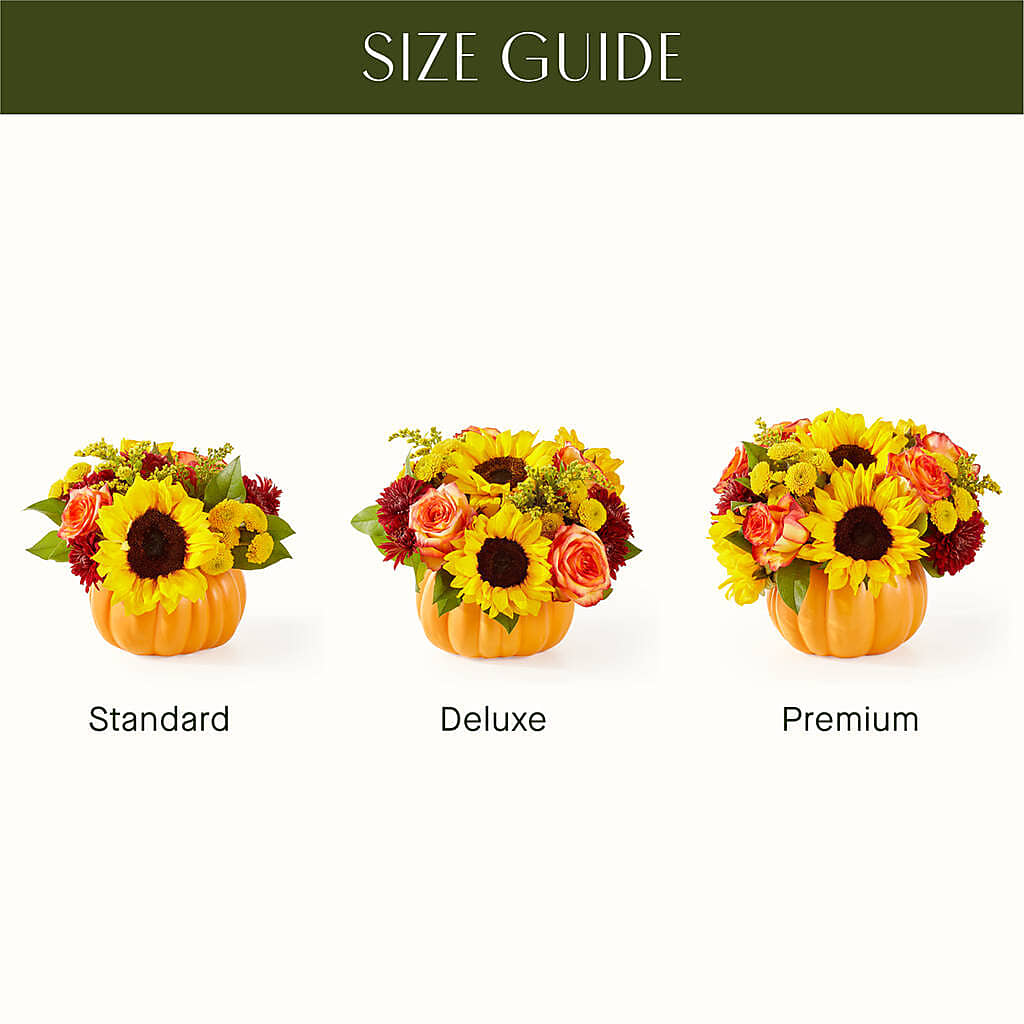 Golden Gourd Pumpkin Bouquet –  Hirzel Brothers Greenhouse, Toledo OH