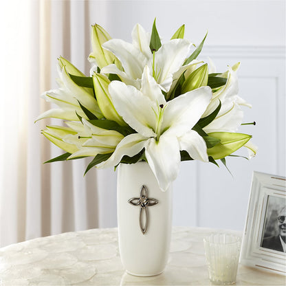 Faithful Blessings Bouquet –  Hirzel Brothers Greenhouse, Toledo OH