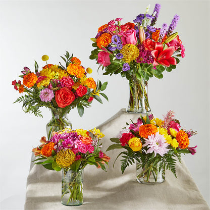 Feast of Color – A Florist Original –  Hirzel Brothers Greenhouse, Toledo OH