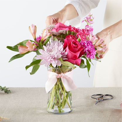 Pink Ribbon - A Florist Original –  Hirzel Brothers Greenhouse, Toledo OH