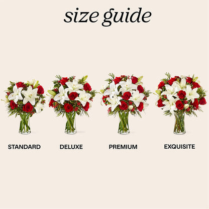 Sparkling Snowflakes Bouquet –  Hirzel Brothers Greenhouse, Toledo OH