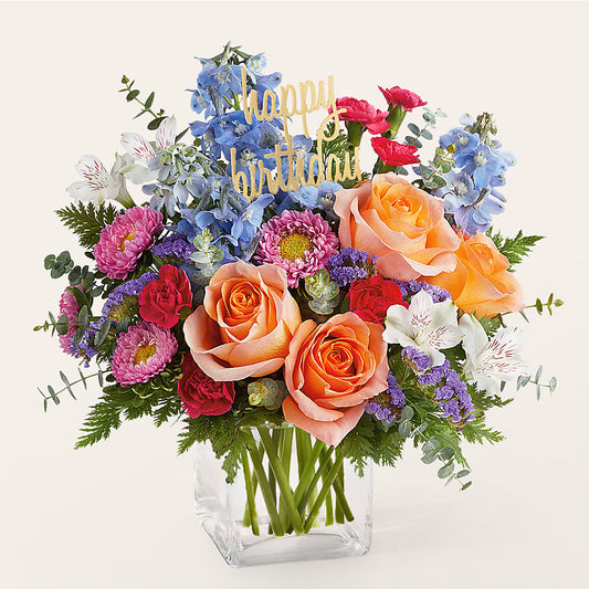Birthday Bash Bouquet –  Hirzel Brothers Greenhouse, Toledo OH
