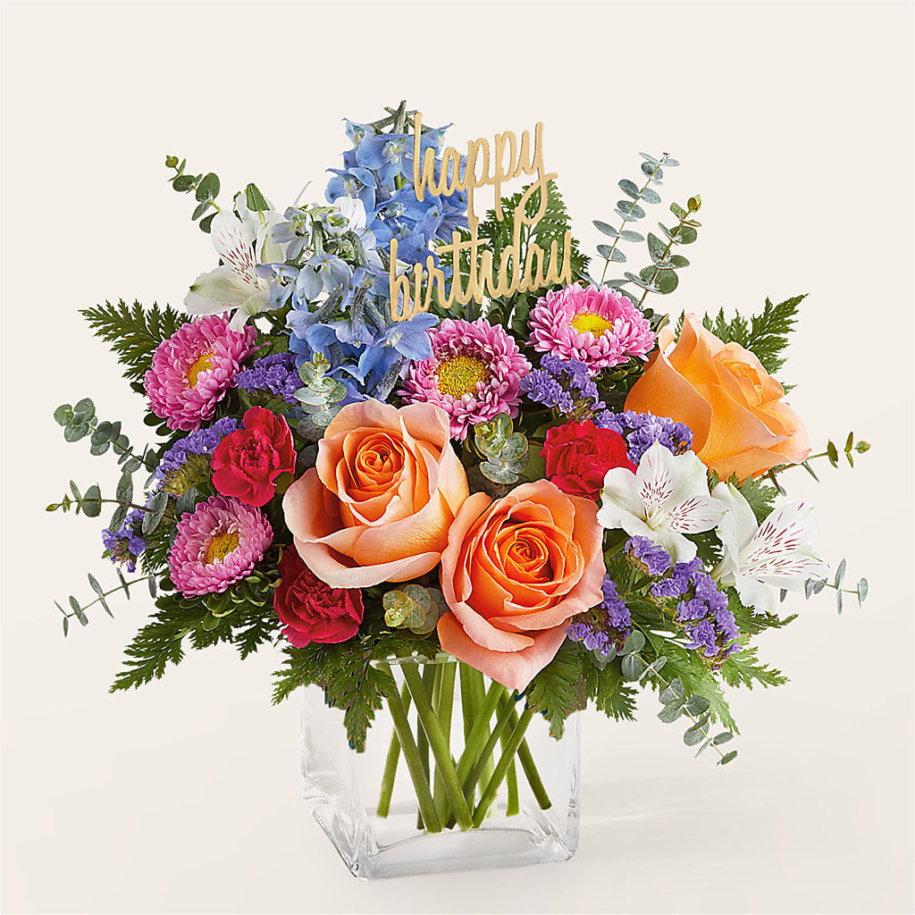 Birthday Bash Bouquet –  Hirzel Brothers Greenhouse, Toledo OH