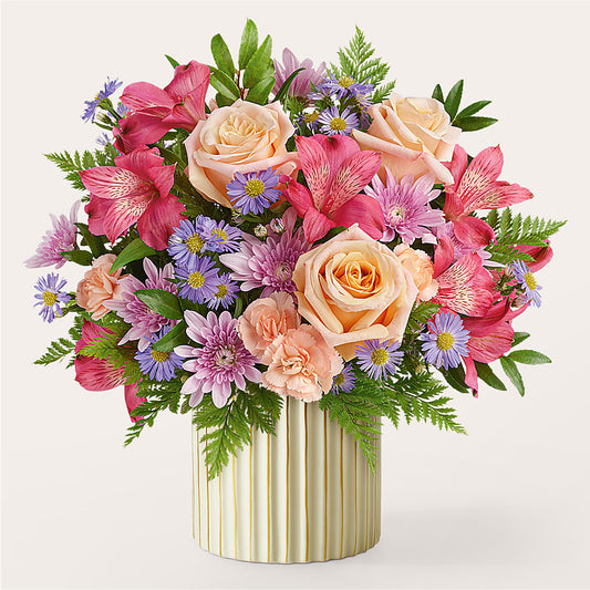 Sunset Serenade Bouquet –  Hirzel Brothers Greenhouse, Toledo OH