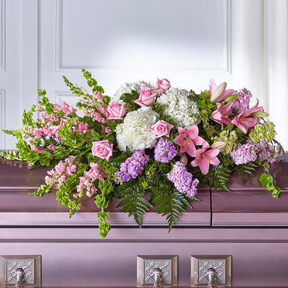 Life's Gratitude Casket Spray –  Hirzel Brothers Greenhouse, Toledo OH