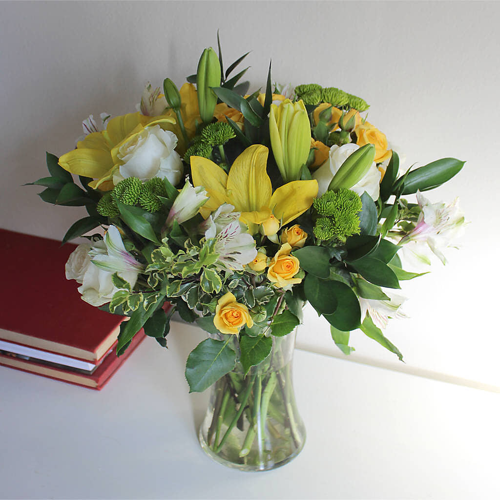 Hope & Serenity Bouquet –  Hirzel Brothers Greenhouse, Toledo OH
