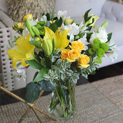 Hope & Serenity Bouquet –  Hirzel Brothers Greenhouse, Toledo OH