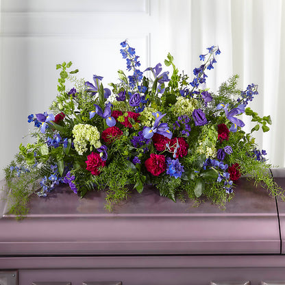 Always Treasured Casket Spray –  Hirzel Brothers Greenhouse, Toledo OH