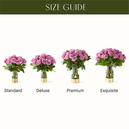 Secret Admirer Lavender Rose Bouquet –  Hirzel Brothers Greenhouse, Toledo OH