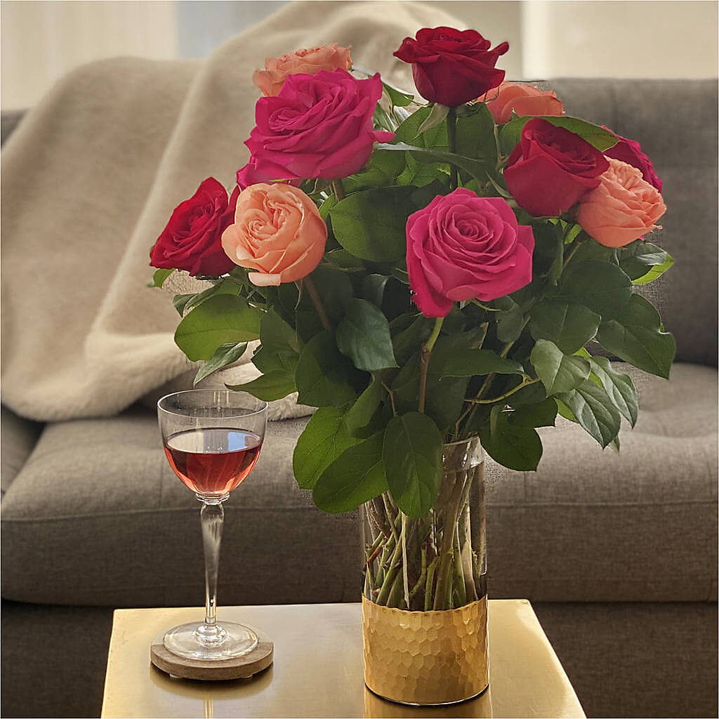 Ever After Rose Bouquet –  Hirzel Brothers Greenhouse, Toledo OH