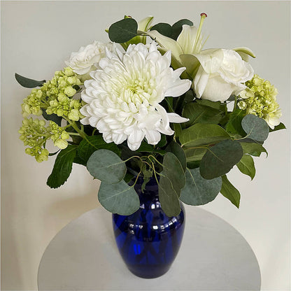 Snowy Dreams Bouquet –  Hirzel Brothers Greenhouse, Toledo OH
