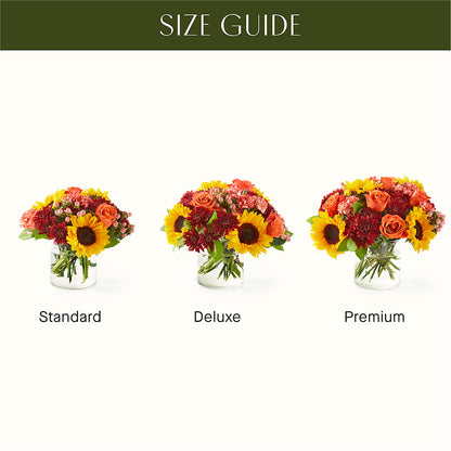 September Sunset Bouquet –  Hirzel Brothers Greenhouse, Toledo OH