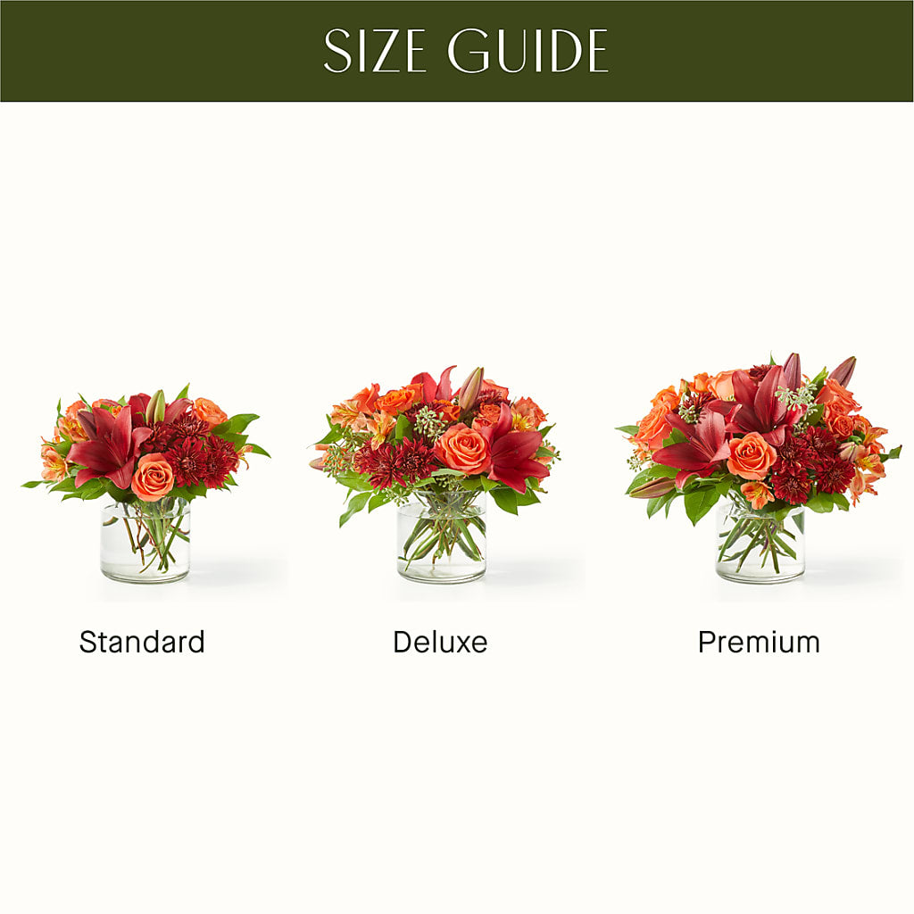 Crimson Leaves Bouquet –  Hirzel Brothers Greenhouse, Toledo OH
