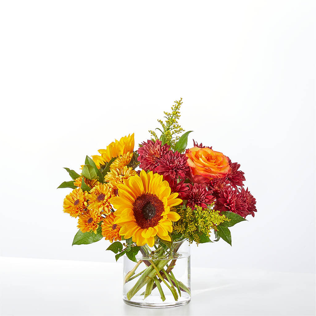 Flannel Scarf Bouquet –  Hirzel Brothers Greenhouse, Toledo OH