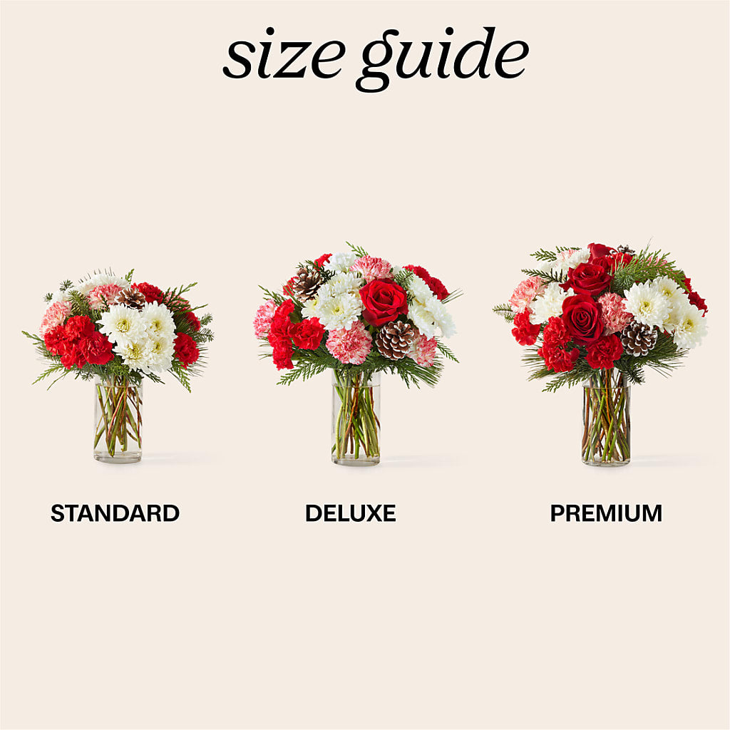 Candy Cane Lane Bouquet –  Hirzel Brothers Greenhouse, Toledo OH
