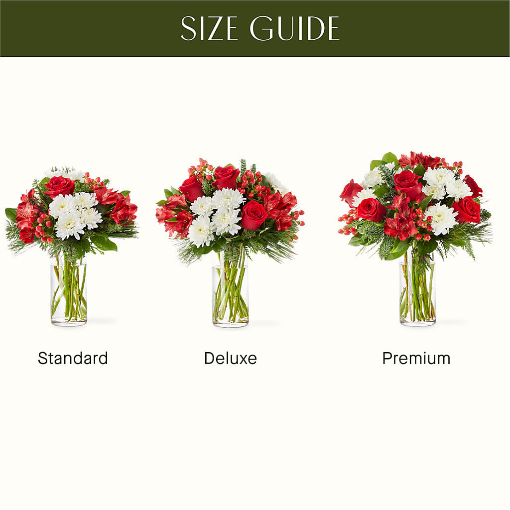 Letters to Santa Bouquet –  Hirzel Brothers Greenhouse, Toledo OH