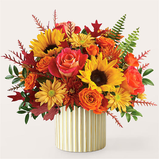 Fall Campfire Bouquet –  Hirzel Brothers Greenhouse, Toledo OH