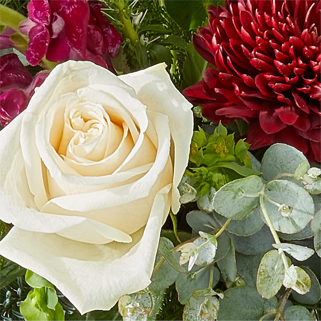 Cranberry Fizz Bouquet –  Hirzel Brothers Greenhouse, Toledo OH