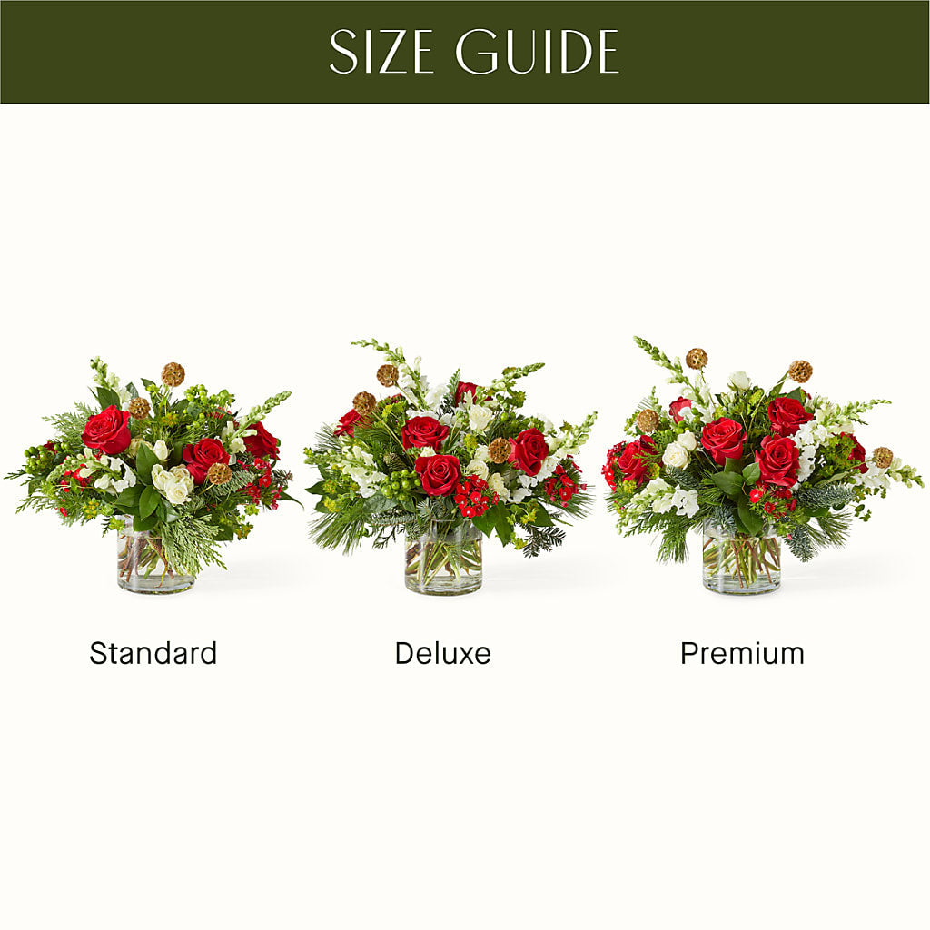 Deck the Halls Bouquet –  Hirzel Brothers Greenhouse, Toledo OH