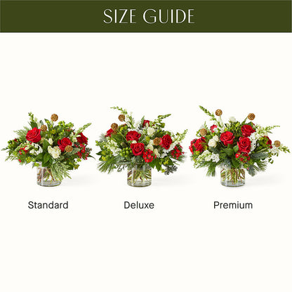 Deck the Halls Bouquet –  Hirzel Brothers Greenhouse, Toledo OH