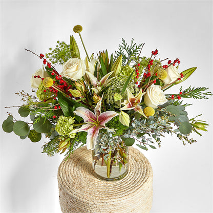 Berry & Bright Bouquet –  Hirzel Brothers Greenhouse, Toledo OH