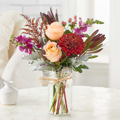 Moody Hues Bouquet –  Hirzel Brothers Greenhouse, Toledo OH