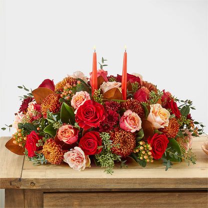 Gather Near Centerpiece –  Hirzel Brothers Greenhouse, Toledo OH