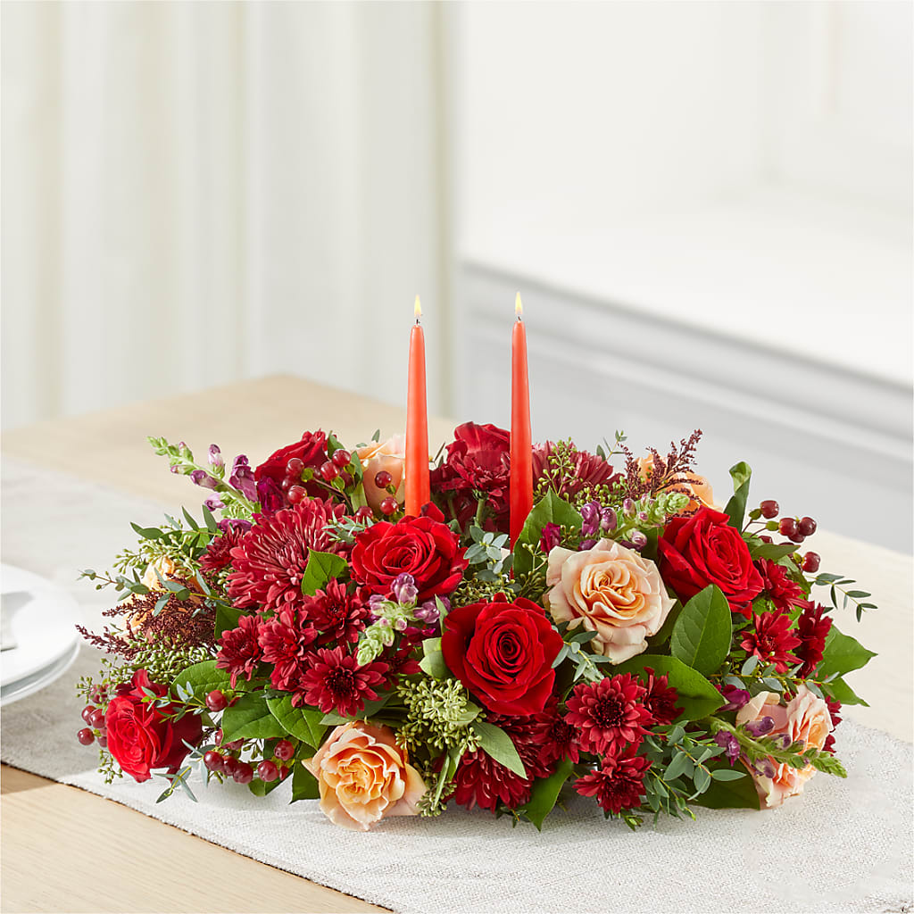 Most Thankful Centerpiece –  Hirzel Brothers Greenhouse, Toledo OH
