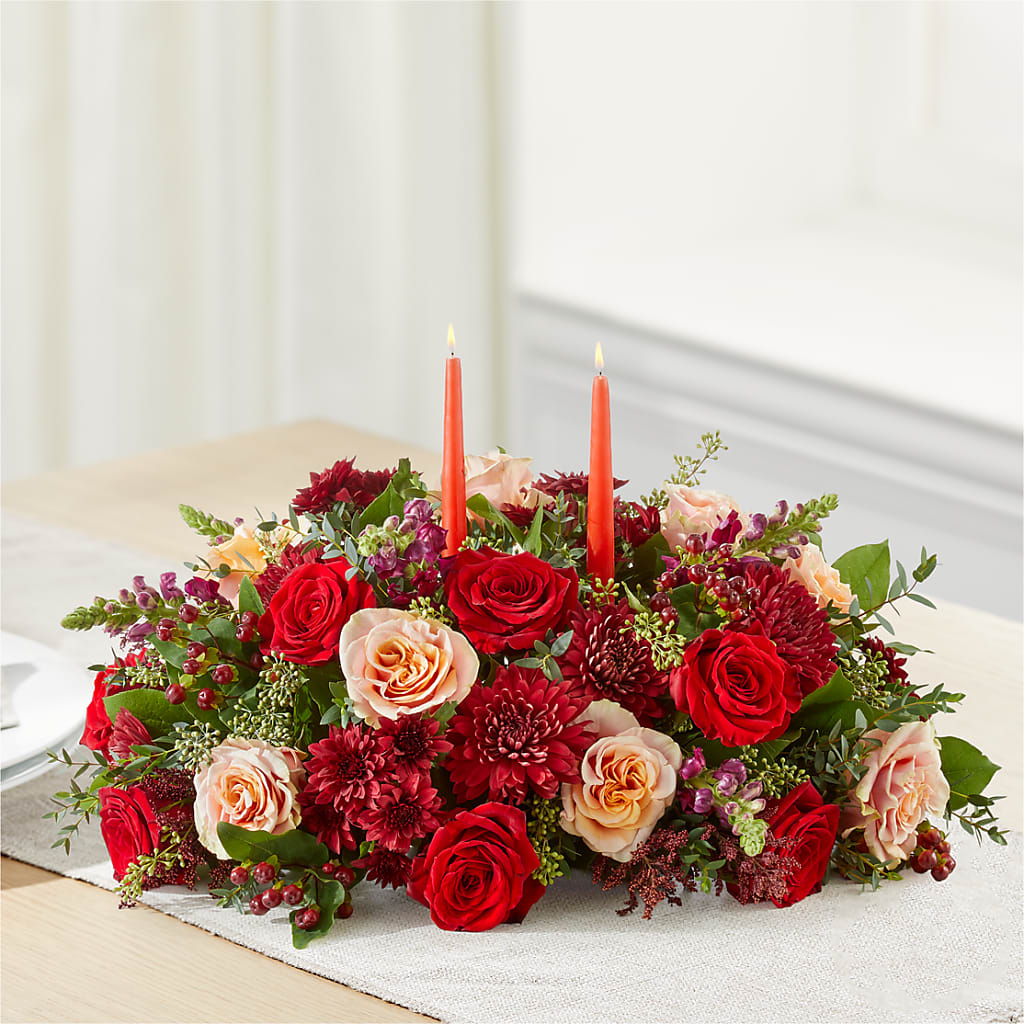 Most Thankful Centerpiece –  Hirzel Brothers Greenhouse, Toledo OH
