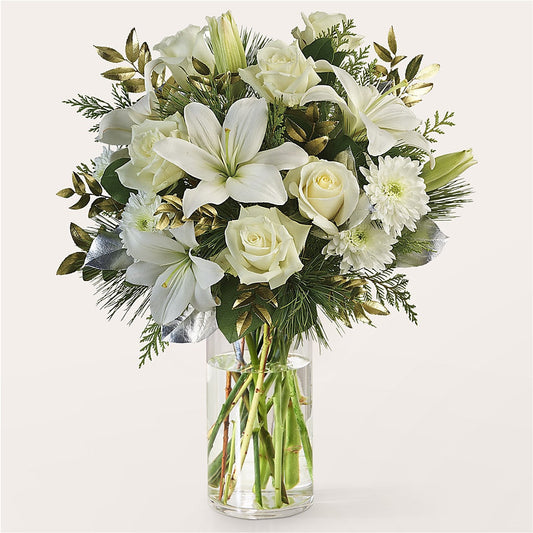Wintry Mix Bouquet –  Hirzel Brothers Greenhouse, Toledo OH