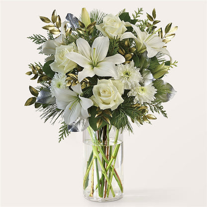 Wintry Mix Bouquet –  Hirzel Brothers Greenhouse, Toledo OH