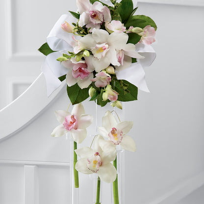 Perfect Entrance Pew Arrangement –  Hirzel Brothers Greenhouse, Toledo OH