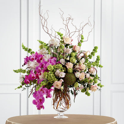 Soft Sophistication Arrangement –  Hirzel Brothers Greenhouse, Toledo OH