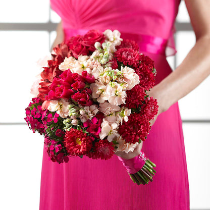 Pink Effervescence Bouquet –  Hirzel Brothers Greenhouse, Toledo OH